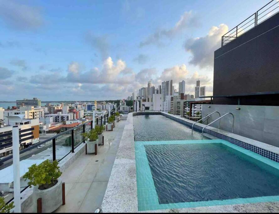 Lindo Apt Com Frente Para O Mar 3 Andar Cabo Branco João Pessoa Buitenkant foto